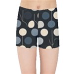 A Minimalist Pattern With Simple Lines And Shapes, Creating A Clean And Modern Aesthetic 03 Kids  Sports Shorts