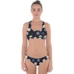 A Minimalist Pattern With Simple Lines And Shapes, Creating A Clean And Modern Aesthetic 03 Cross Back Hipster Bikini Set