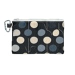 A Minimalist Pattern With Simple Lines And Shapes, Creating A Clean And Modern Aesthetic 03 Canvas Cosmetic Bag (Medium)