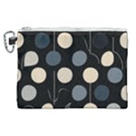 A Minimalist Pattern With Simple Lines And Shapes, Creating A Clean And Modern Aesthetic 03 Canvas Cosmetic Bag (XL)