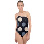 A Minimalist Pattern With Simple Lines And Shapes, Creating A Clean And Modern Aesthetic 03 Classic One Shoulder Swimsuit