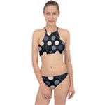 A Minimalist Pattern With Simple Lines And Shapes, Creating A Clean And Modern Aesthetic 03 Halter Bikini Set