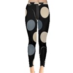 A Minimalist Pattern With Simple Lines And Shapes, Creating A Clean And Modern Aesthetic 03 Inside Out Leggings