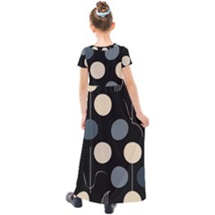 Kids  Short Sleeve Maxi Dress 