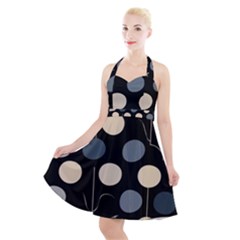 Halter Party Swing Dress  