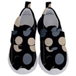 A Minimalist Pattern With Simple Lines And Shapes, Creating A Clean And Modern Aesthetic 03 Kids  Velcro No Lace Shoes