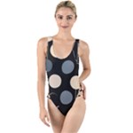 A Minimalist Pattern With Simple Lines And Shapes, Creating A Clean And Modern Aesthetic 03 High Leg Strappy Swimsuit