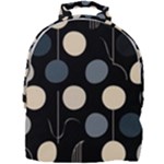 A Minimalist Pattern With Simple Lines And Shapes, Creating A Clean And Modern Aesthetic 03 Mini Full Print Backpack