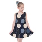 A Minimalist Pattern With Simple Lines And Shapes, Creating A Clean And Modern Aesthetic 03 Kids  Summer Dress