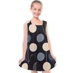 A Minimalist Pattern With Simple Lines And Shapes, Creating A Clean And Modern Aesthetic 03 Kids  Cross Back Dress