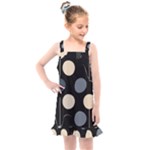 A Minimalist Pattern With Simple Lines And Shapes, Creating A Clean And Modern Aesthetic 03 Kids  Overall Dress