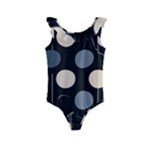 A Minimalist Pattern With Simple Lines And Shapes, Creating A Clean And Modern Aesthetic 03 Kids  Frill Swimsuit