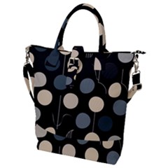 Buckle Top Tote Bag 