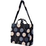 A Minimalist Pattern With Simple Lines And Shapes, Creating A Clean And Modern Aesthetic 03 Square Shoulder Tote Bag