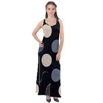 A Minimalist Pattern With Simple Lines And Shapes, Creating A Clean And Modern Aesthetic 03 Sleeveless Velour Maxi Dress