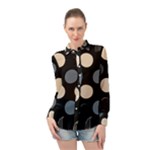 A Minimalist Pattern With Simple Lines And Shapes, Creating A Clean And Modern Aesthetic 03 Long Sleeve Chiffon Shirt