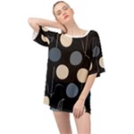 A Minimalist Pattern With Simple Lines And Shapes, Creating A Clean And Modern Aesthetic 03 Oversized Chiffon Top