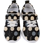 A Minimalist Pattern With Simple Lines And Shapes, Creating A Clean And Modern Aesthetic 03 Kids  Velcro Strap Shoes