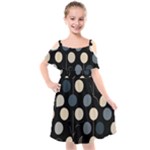 A Minimalist Pattern With Simple Lines And Shapes, Creating A Clean And Modern Aesthetic 03 Kids  Cut Out Shoulders Chiffon Dress