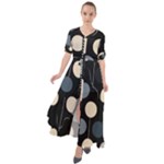 A Minimalist Pattern With Simple Lines And Shapes, Creating A Clean And Modern Aesthetic 03 Waist Tie Boho Maxi Dress