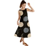 A Minimalist Pattern With Simple Lines And Shapes, Creating A Clean And Modern Aesthetic 03 Summer Maxi Dress