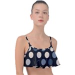 A Minimalist Pattern With Simple Lines And Shapes, Creating A Clean And Modern Aesthetic 03 Frill Bikini Top