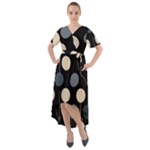 A Minimalist Pattern With Simple Lines And Shapes, Creating A Clean And Modern Aesthetic 03 Front Wrap High Low Dress