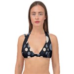 A Minimalist Pattern With Simple Lines And Shapes, Creating A Clean And Modern Aesthetic 03 Double Strap Halter Bikini Top