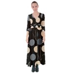 A Minimalist Pattern With Simple Lines And Shapes, Creating A Clean And Modern Aesthetic 03 Button Up Maxi Dress