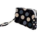 A Minimalist Pattern With Simple Lines And Shapes, Creating A Clean And Modern Aesthetic 03 Wristlet Pouch Bag (Small)