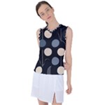 A Minimalist Pattern With Simple Lines And Shapes, Creating A Clean And Modern Aesthetic 03 Women s Sleeveless Sports Top