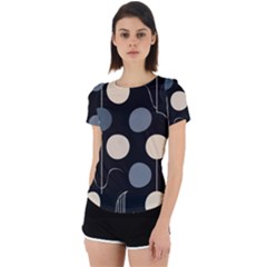 Back Cut Out Sport T-Shirt 