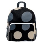 A Minimalist Pattern With Simple Lines And Shapes, Creating A Clean And Modern Aesthetic 03 Kids  Age 5-10 Lightweight School Backpack with Side Pockets