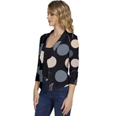 Women s Casual 3/4 Sleeve Spring Jacket 