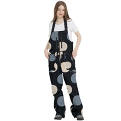 Women s Front Zip Ski And Snowboard Bib Pants 