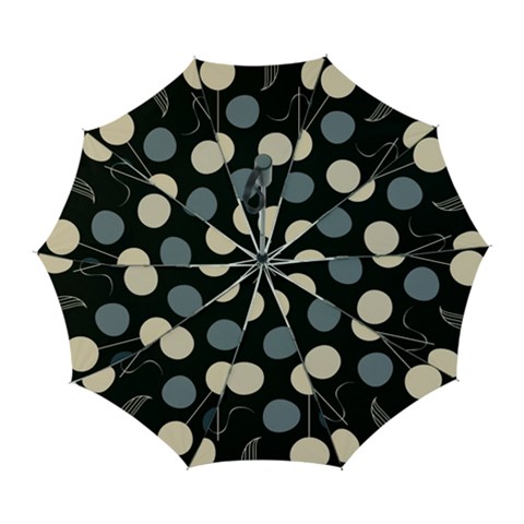 A Minimalist Pattern With Simple Lines And Shapes, Creating A Clean And Modern Aesthetic 03 Automatic Folding Umbrella with Case (Large) from ArtsNow.com