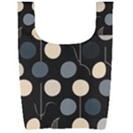 A Minimalist Pattern With Simple Lines And Shapes, Creating A Clean And Modern Aesthetic 03 Foldable Shopping Bag