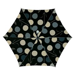 A Minimalist Pattern With Simple Lines And Shapes, Creating A Clean And Modern Aesthetic 03 Automatic Folding Umbrella with Case (Small) from ArtsNow.com