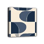 A Minimalist Pattern With Simple Lines And Shapes, Creating A Clean And Modern Aesthetic 04 Mini Canvas 4  x 4  (Stretched)