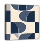 A Minimalist Pattern With Simple Lines And Shapes, Creating A Clean And Modern Aesthetic 04 Mini Canvas 8  x 8  (Stretched)