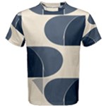 A Minimalist Pattern With Simple Lines And Shapes, Creating A Clean And Modern Aesthetic 04 Men s Cotton T-Shirt