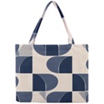 A Minimalist Pattern With Simple Lines And Shapes, Creating A Clean And Modern Aesthetic 04 Mini Tote Bag