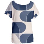 A Minimalist Pattern With Simple Lines And Shapes, Creating A Clean And Modern Aesthetic 04 Women s Oversized T-Shirt