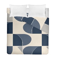 A Minimalist Pattern With Simple Lines And Shapes, Creating A Clean And Modern Aesthetic 04 Duvet Cover Double Side (Full/ Double Size) from ArtsNow.com