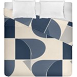 A Minimalist Pattern With Simple Lines And Shapes, Creating A Clean And Modern Aesthetic 04 Duvet Cover Double Side (King Size)