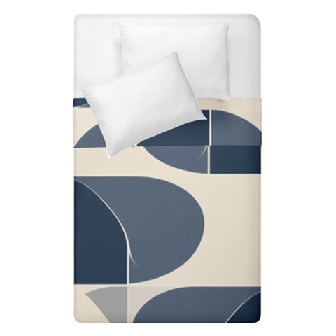 A Minimalist Pattern With Simple Lines And Shapes, Creating A Clean And Modern Aesthetic 04 Duvet Cover Double Side (Single Size) from ArtsNow.com