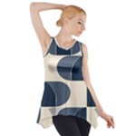 A Minimalist Pattern With Simple Lines And Shapes, Creating A Clean And Modern Aesthetic 04 Side Drop Tank Tunic