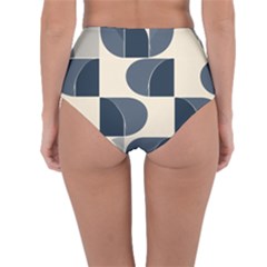 Reversible High-Waist Bikini Bottoms 