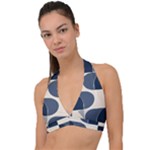 A Minimalist Pattern With Simple Lines And Shapes, Creating A Clean And Modern Aesthetic 04 Halter Plunge Bikini Top