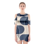 A Minimalist Pattern With Simple Lines And Shapes, Creating A Clean And Modern Aesthetic 04 Shoulder Cutout One Piece Dress